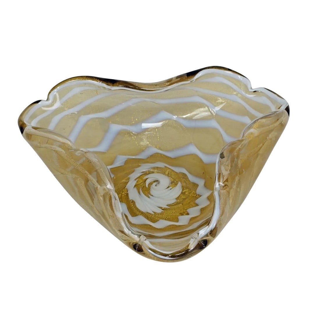 Ercole Barovier - Barovier & Toso Attr. Zebrato Bowl Ca. 1960ties (1 of 5)