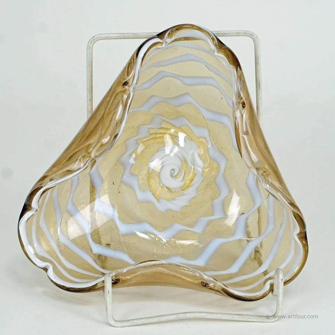 Ercole Barovier - Barovier & Toso Attr. Zebrato Bowl Ca. 1960ties - 3