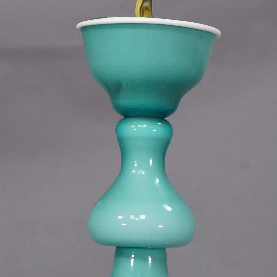 Murano Art Glass Chandelier by Gio Ponti for Venini 1940s - 6