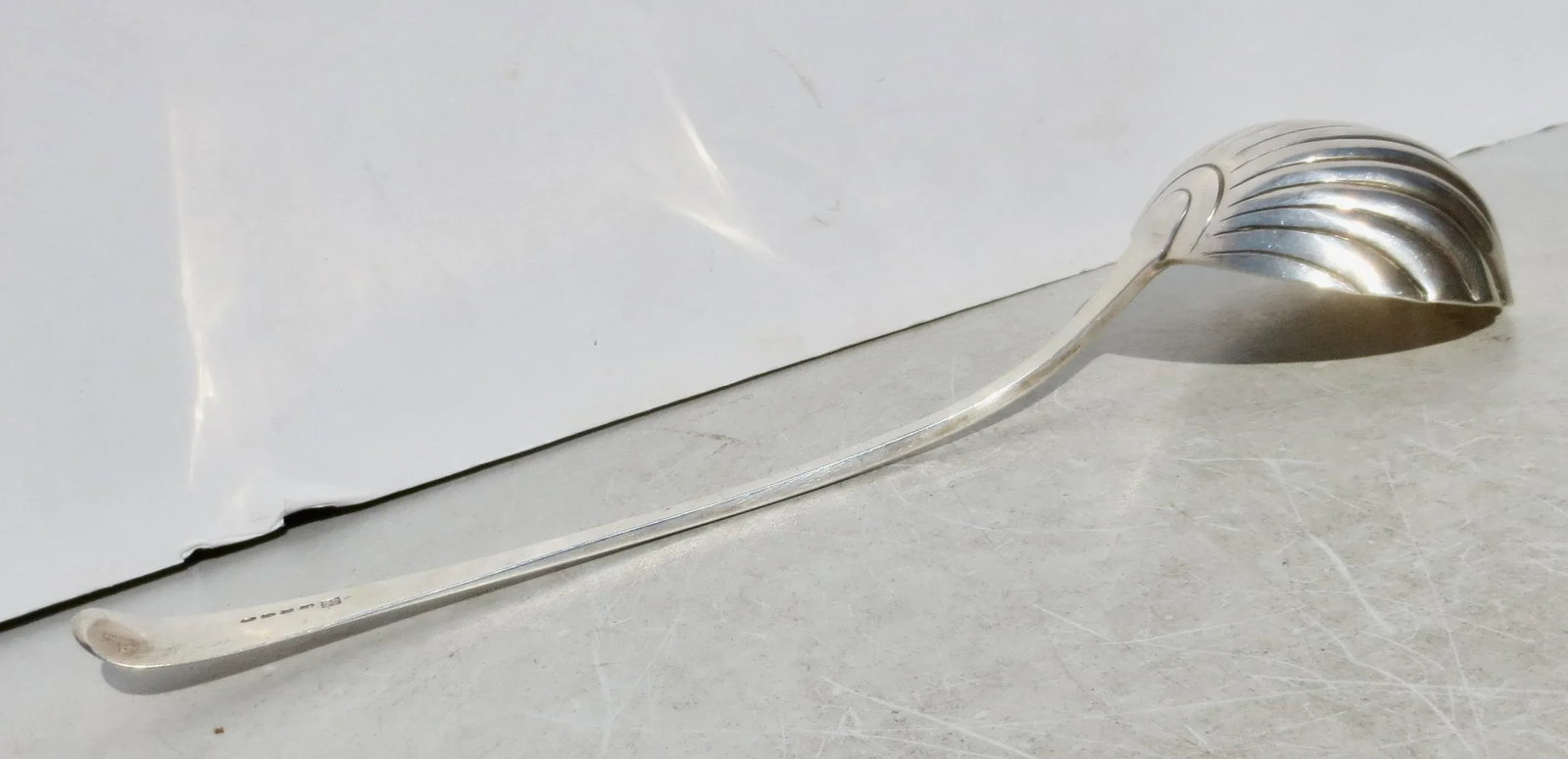George III Large Paddle Sterling Silver Circa 1816 - 3