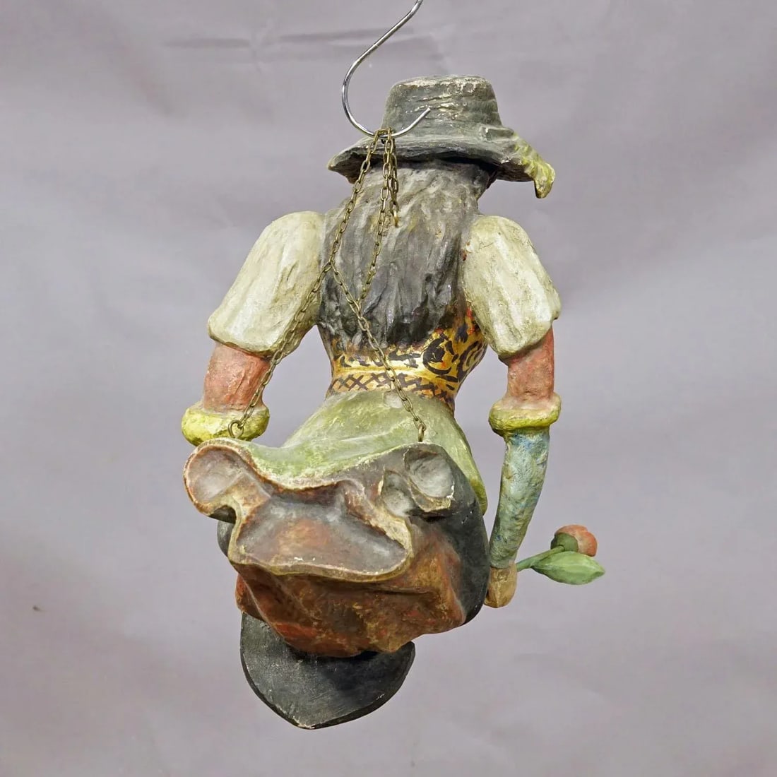 Antique Hanging Piece of a Medieval Lady Ca. 1900s - 10