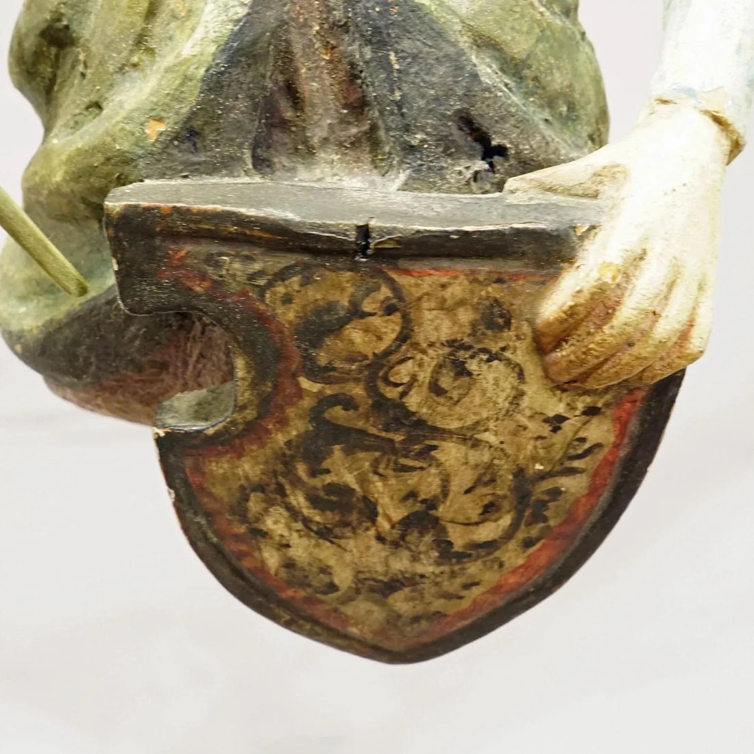 Antique Hanging Piece of a Medieval Lady Ca. 1900s - 8