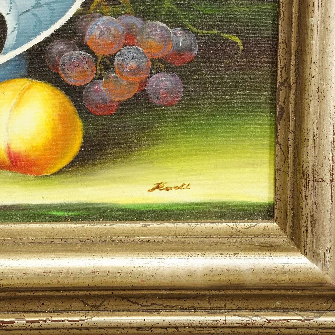 Still Life With Fruits, Oil Painting on Canvas, Germany 1950s - 4