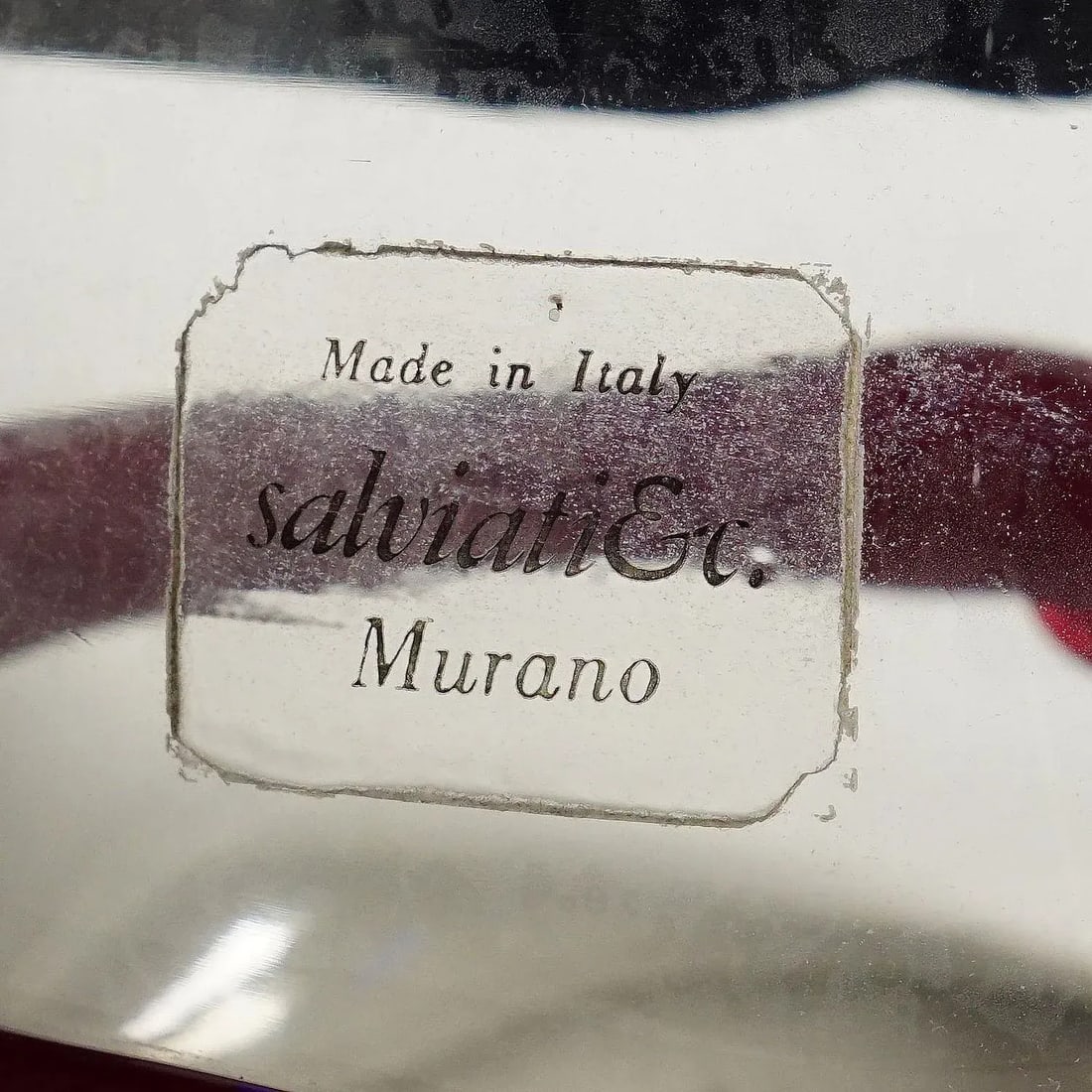 Vintage Murano Sasso Glass Vase by Luciano Gaspari for Salviati & C. Ca. 1960 - 7