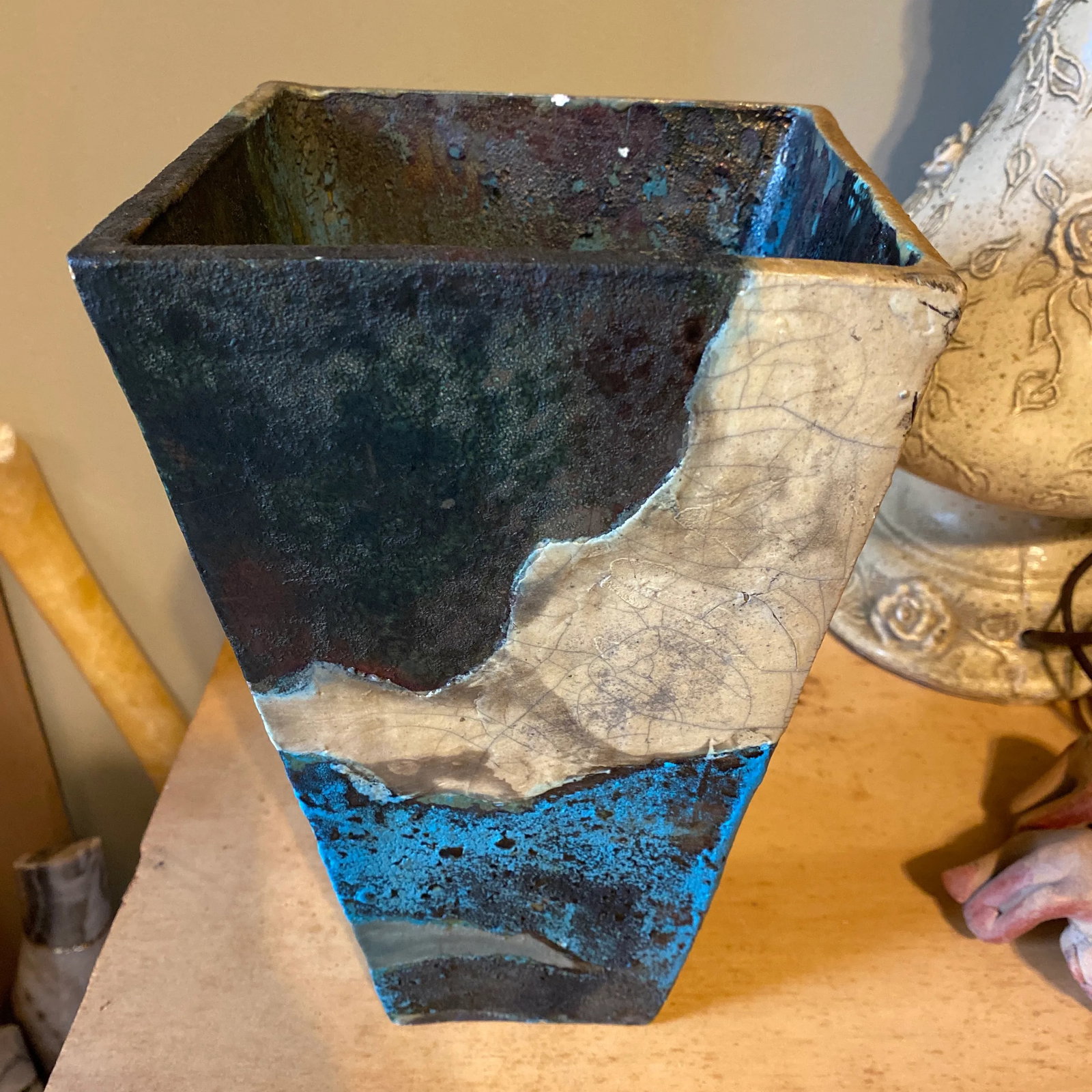 Vintage Pottery Vase or Planter - 6