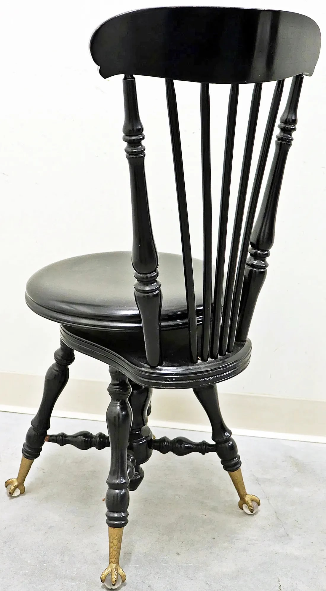 Vintage Piano Stool Chair - 4