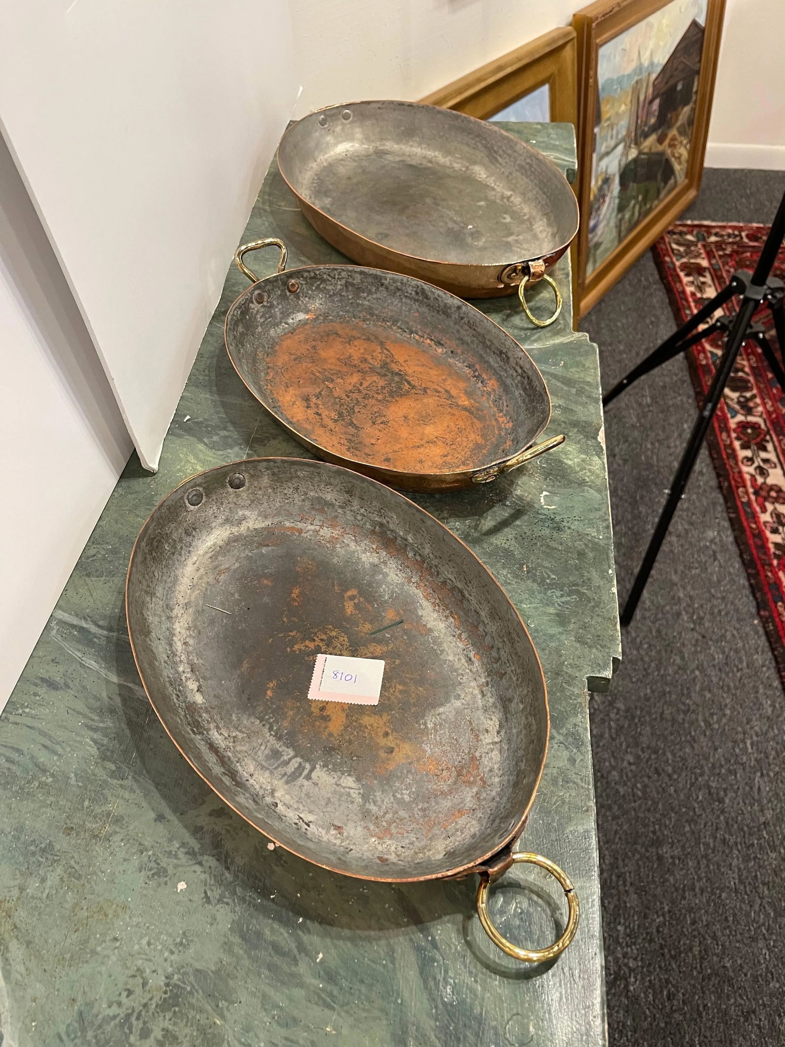 French Copper Sauce Pots in Different Sizes, 19th Century - Set of 3 - 3