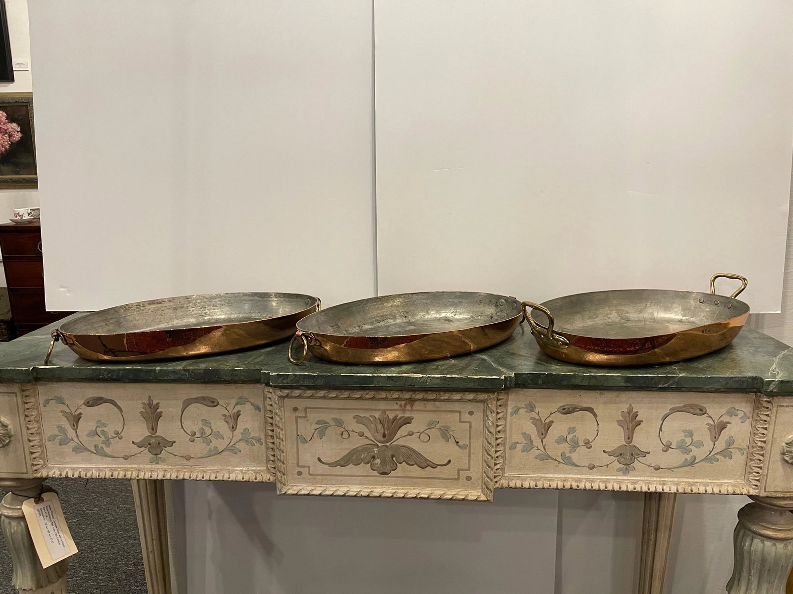 French Three Copper Sauce Pans in Different Sizes, 19th Century - Set of 3 - 2