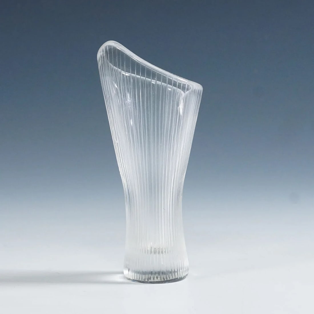Vintage Art Glass Vase by Tapio Wirkkala for Iittala 1950s - 3