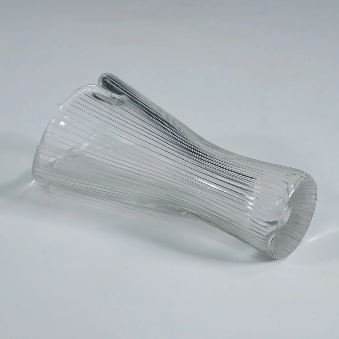 Vintage Art Glass Vase by Tapio Wirkkala for Iittala 1950s - 5