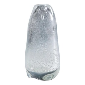 Art Glass Vase With Sodium Bubbles Tapio Wirkkala for Iittala 1940s