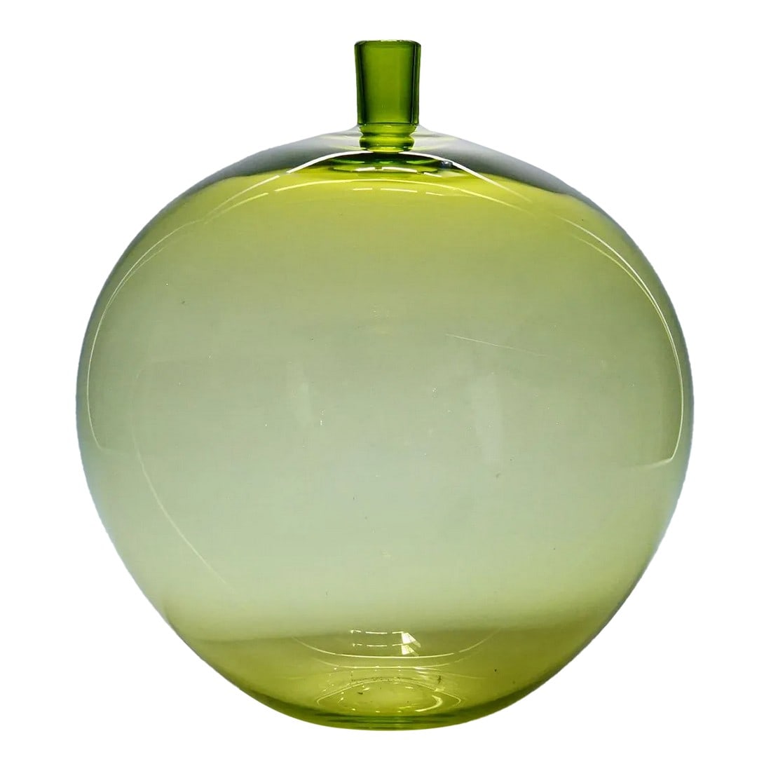 Vase Apple Designed by Ingeborg Lundin for Orrefors Sweden, 1955 (1 of 6)