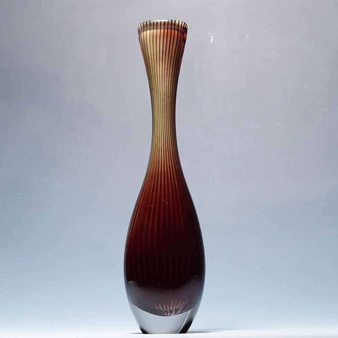 Large Colora Vase by Vicke Lindstrand for Kosta 1953 - 4