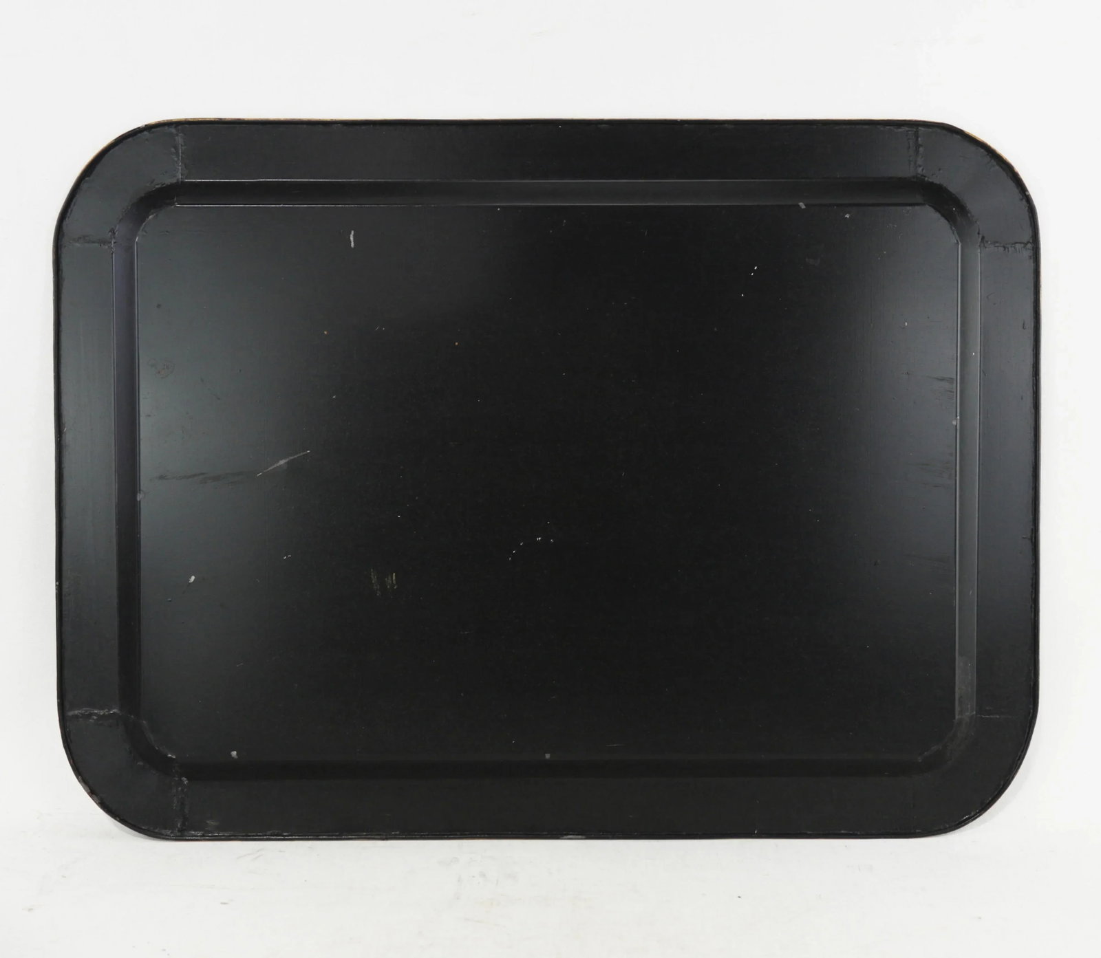 20th Century Hand-Painted English Countryside Art Decorative Metal Tray - 11
