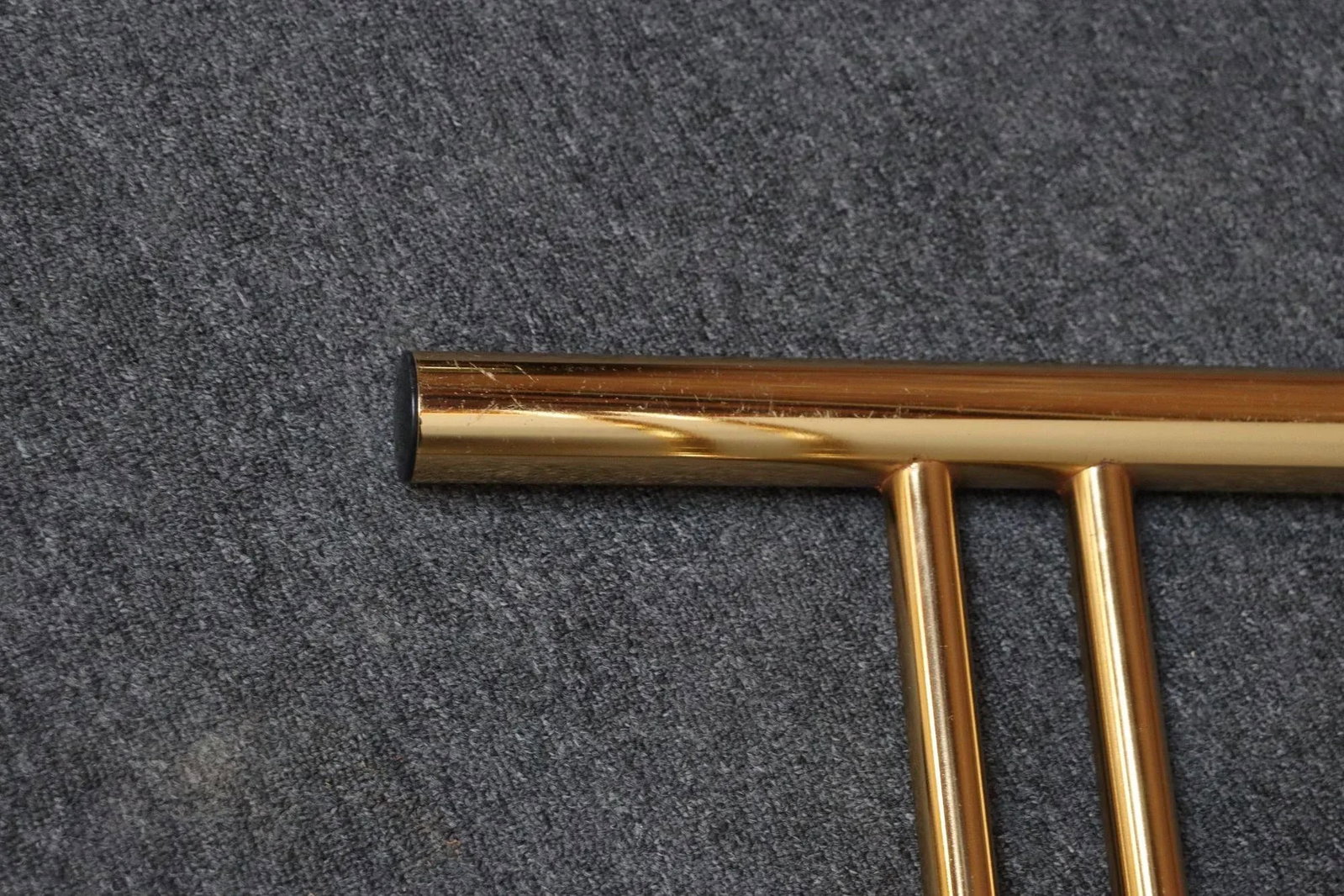 Pair of Vintage Italian Valets / Dress Boys in Polished Brass and Lacquered Wood - 12