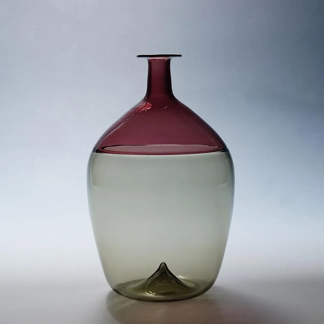 Art Glass Vase 'Bolle ' by Tapio Wirkkala for Venini, Murano 1966 - 2