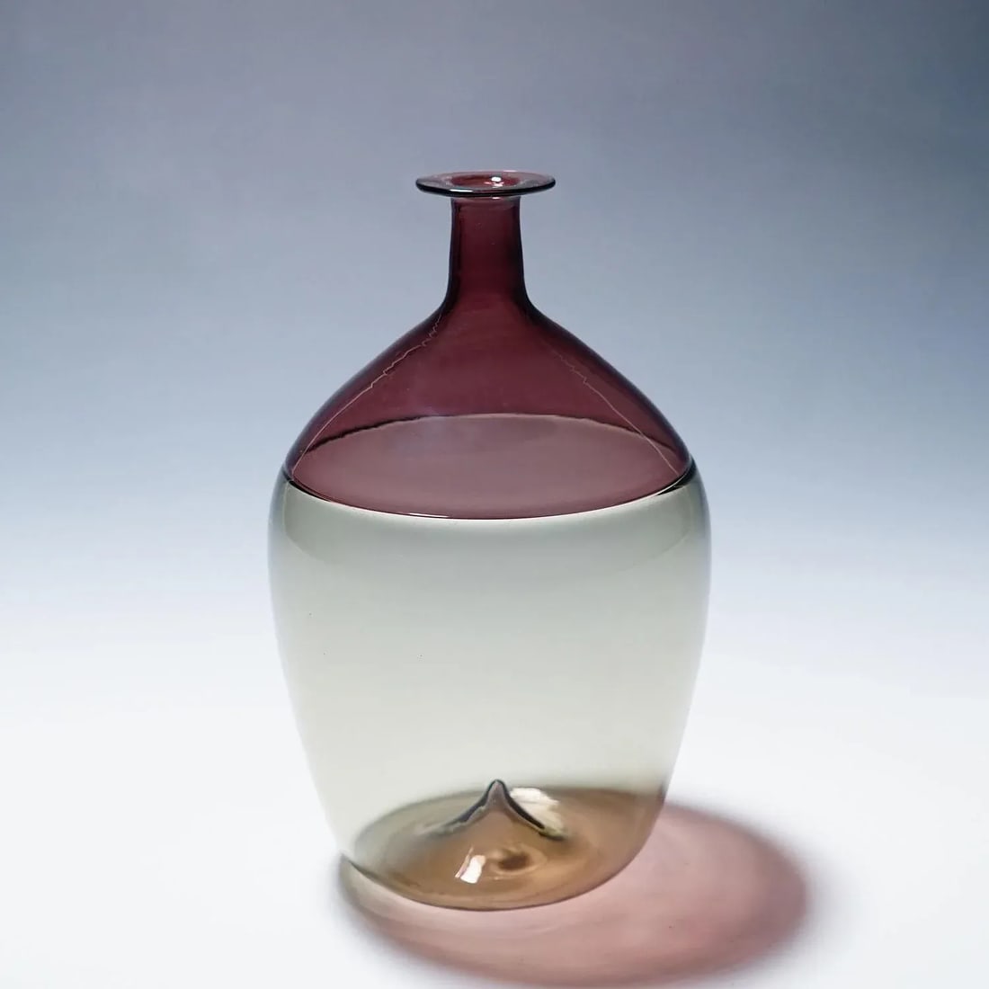 Art Glass Vase 'Bolle ' by Tapio Wirkkala for Venini, Murano 1966 - 4