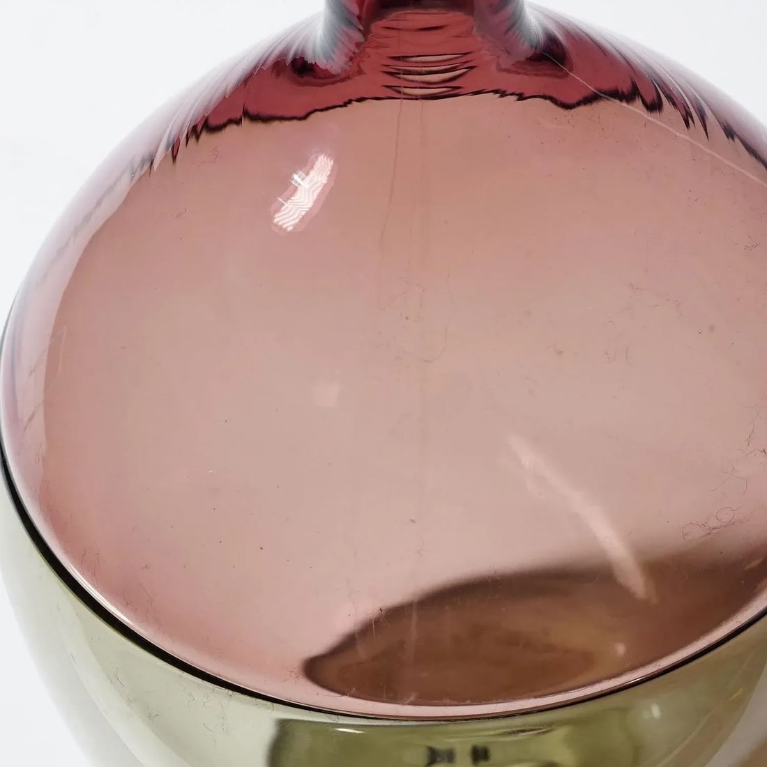 Art Glass Vase 'Bolle ' by Tapio Wirkkala for Venini, Murano 1966 - 8