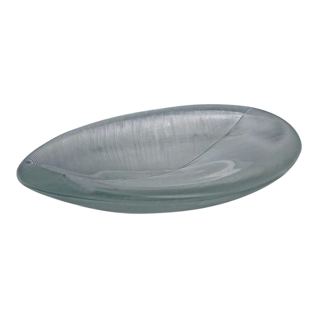 Large Vintage Art Glass Bowl by Tapio Wirkkala for Iittala 1950s: Large Vintage Art Glass Bowl by Tapio Wirkkala for Iittala 1950s A large art glass bowl, designed by Tapio Wirkkala for Iittala Glassworks in the 1950s. Mold-blown, crystal-clear glass, decorated with