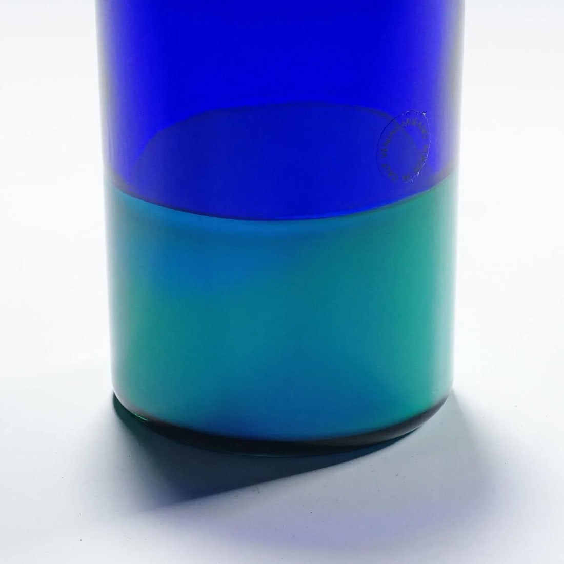 Rare Art Glass Bottle Morandiana by Gio Ponti for Venini Murano - 4