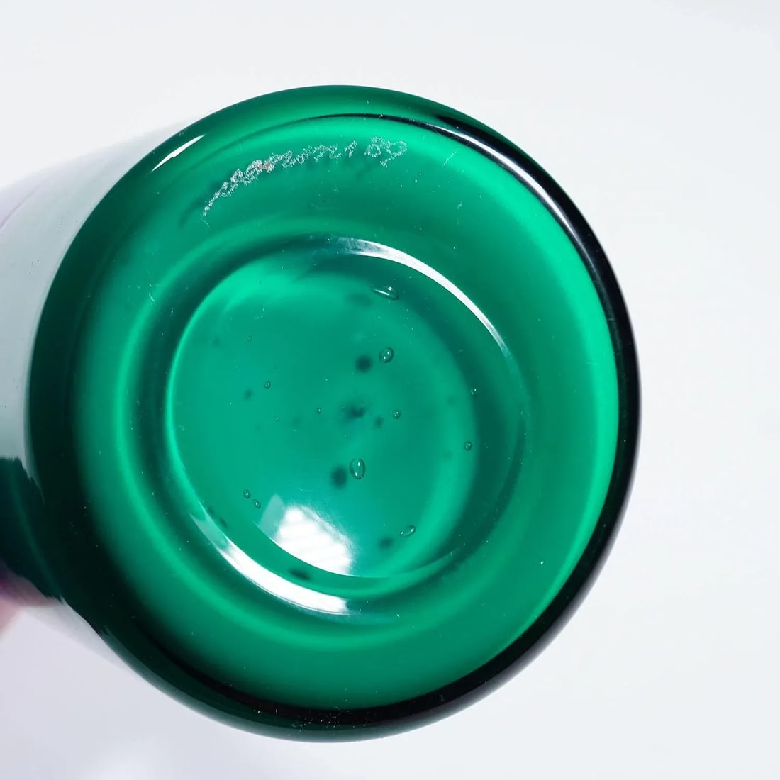 Rare Art Glass Bottle Morandiana by Gio Ponti for Venini Murano - 7
