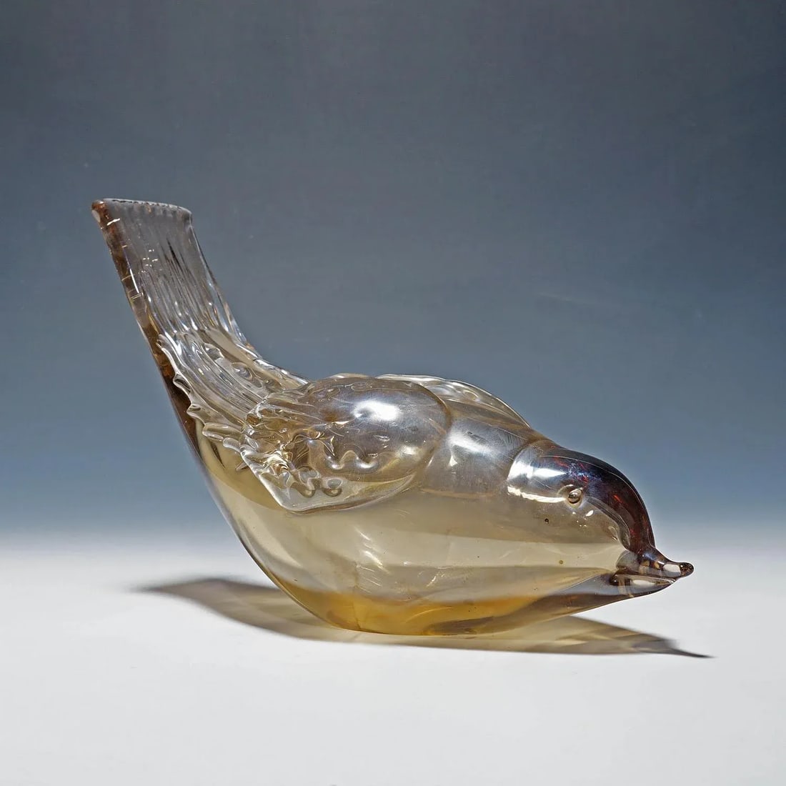 Bird Sculpture by Tyra Lundgren for Venini 1930s - 2