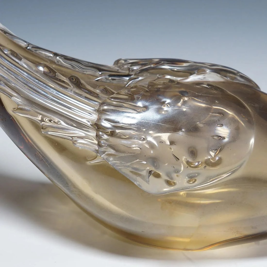 Bird Sculpture by Tyra Lundgren for Venini 1930s - 9