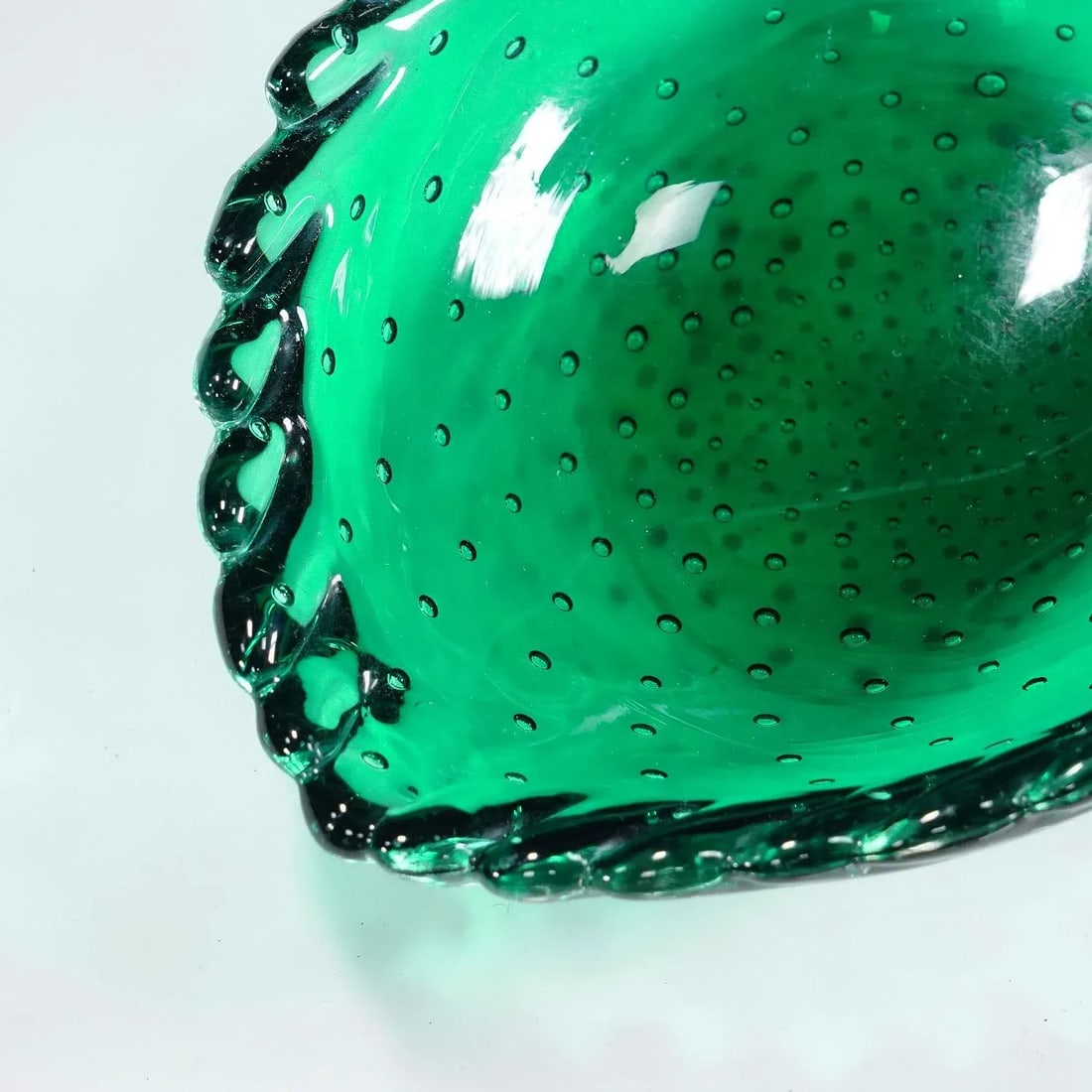 Small Leaf Bowl by Tyra Lundgren for Venini 1950s - 6