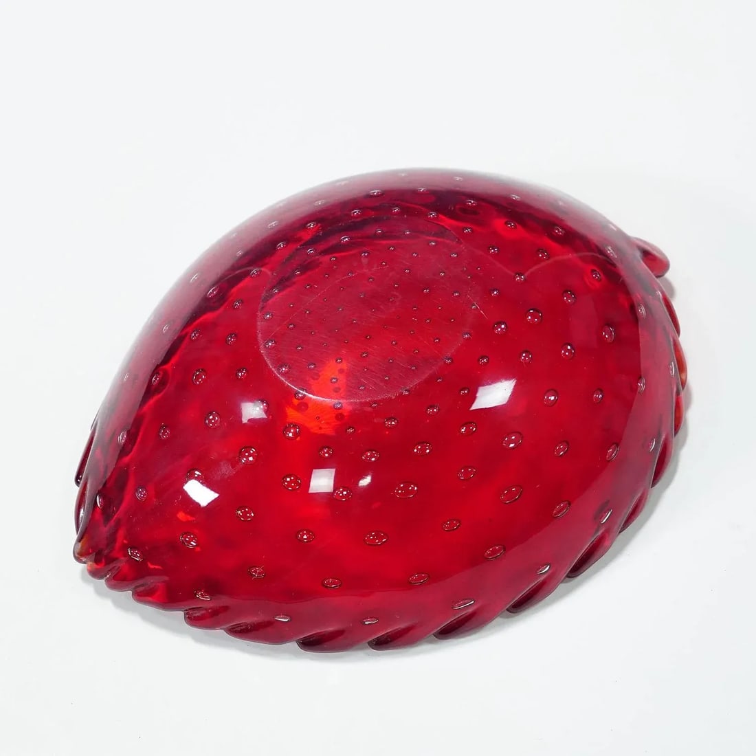 Small Leaf Bowl by Tyra Lundgren for Venini - 7