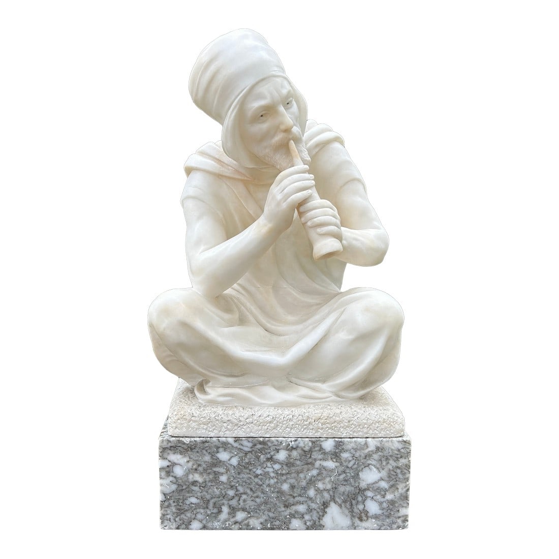 19th Century Italian Arabesque Style Carrara Marble Sculpture Signed Pugi (1 of 12)