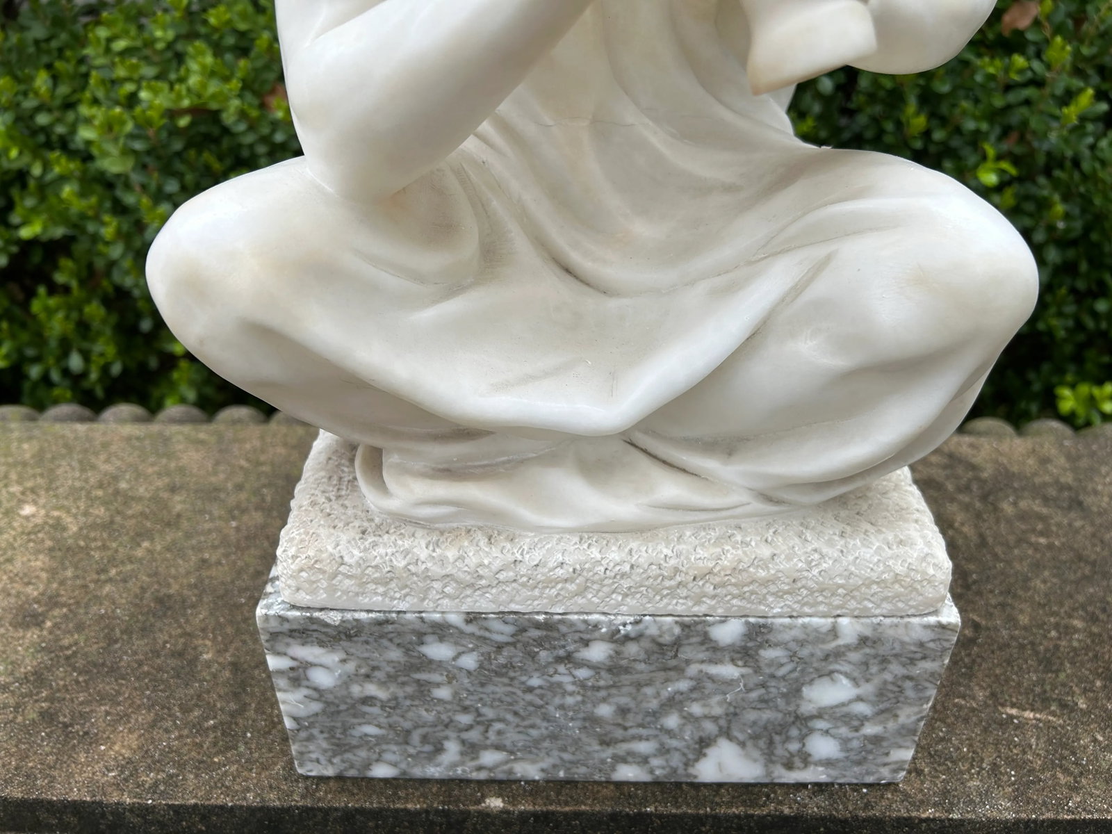 19th Century Italian Arabesque Style Carrara Marble Sculpture Signed Pugi - 3