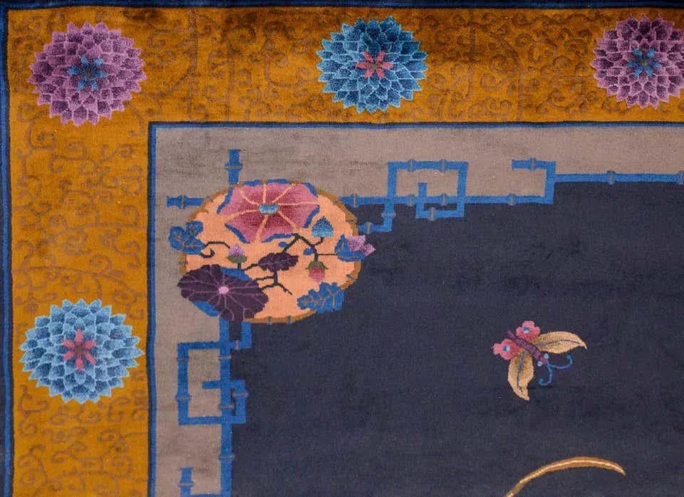 Chinese Art Deco Rug - 6