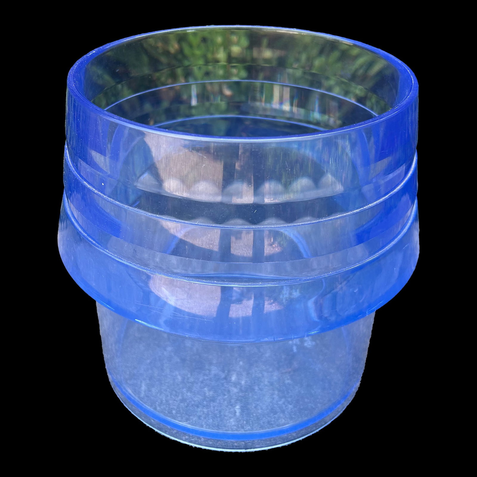 1960s Italian Modern Acrylic Ice Bucket or Wine Cooler - 2