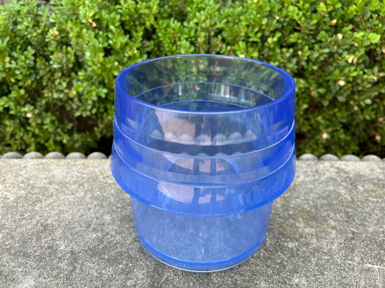 1960s Italian Modern Acrylic Ice Bucket or Wine Cooler - 3