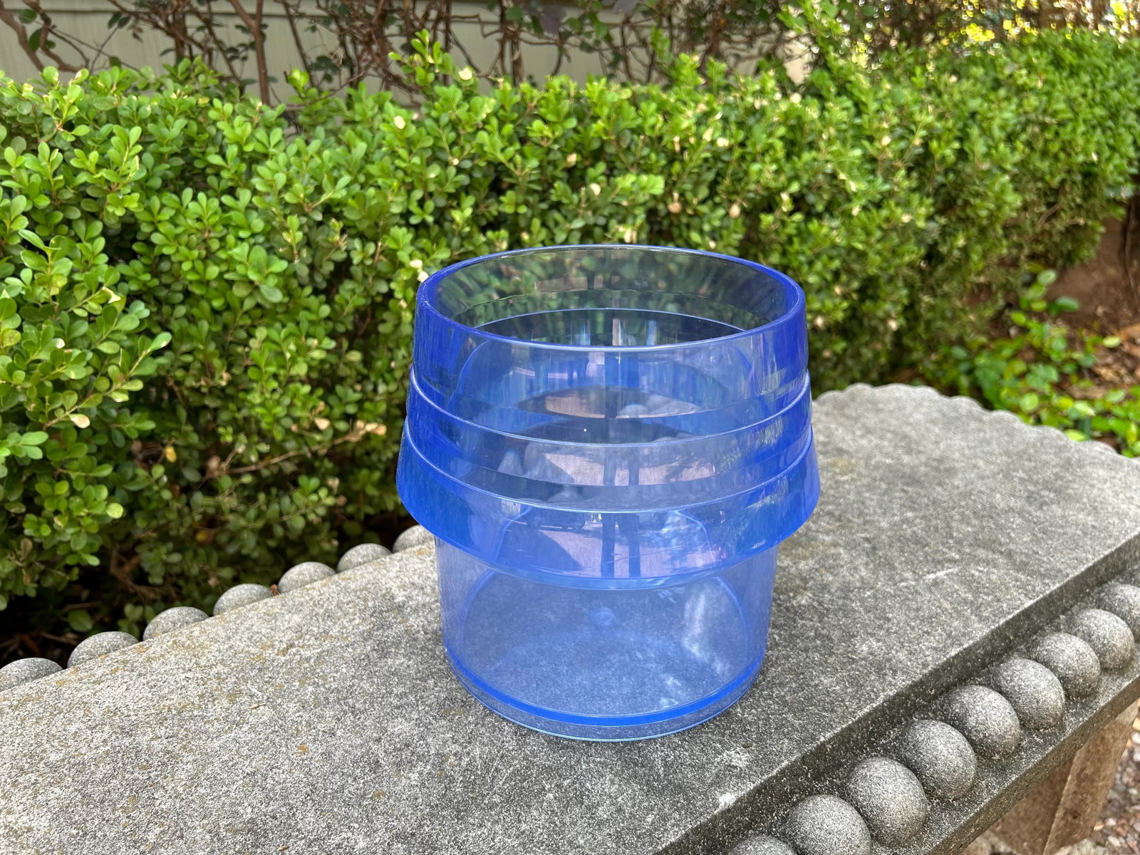 1960s Italian Modern Acrylic Ice Bucket or Wine Cooler - 5