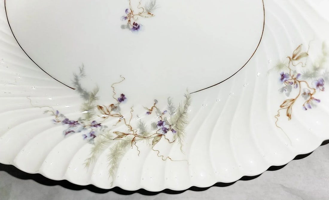 Mid 20th Century Haviland Limoges Orsay Serving Bowls, a Pair - 5
