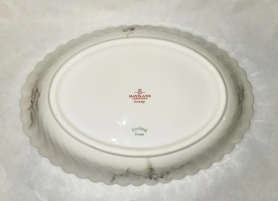 Mid 20th Century Haviland Limoges Orsay Serving Bowls, a Pair - 6