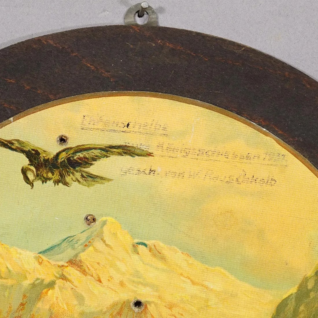 Antique Honor Target With Chamois and Eagle, Germany 1931 - 3