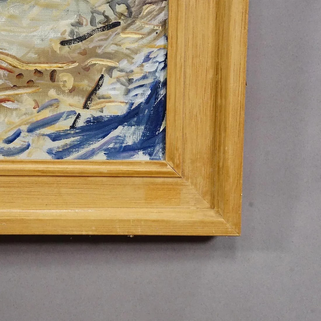 Alexander Michael - Lake Chiemsee in Bavaria Oil on Canvas 1982 - 5