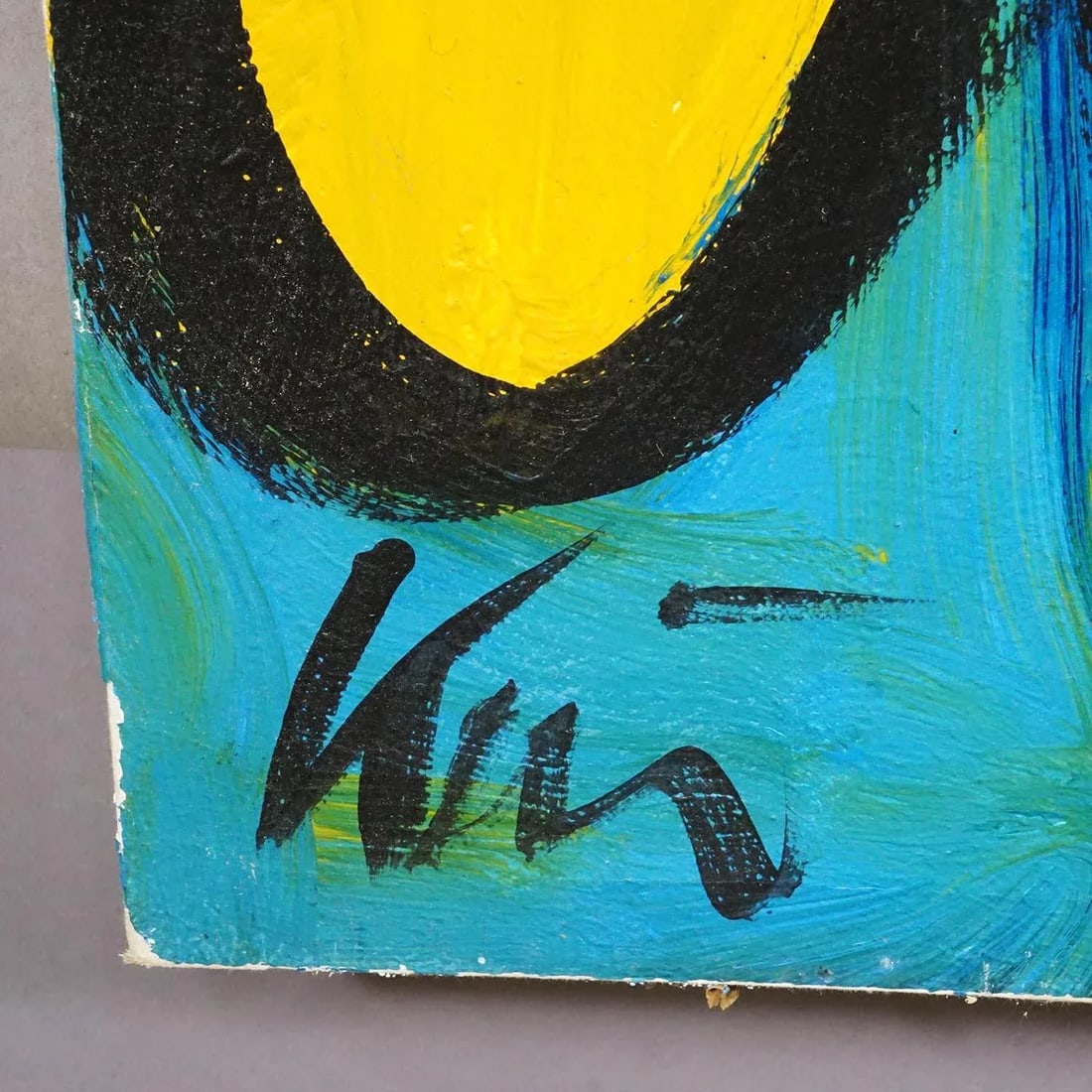 20th Century Abstact Oil Painting by Peter Robert Keil, Germany - 7