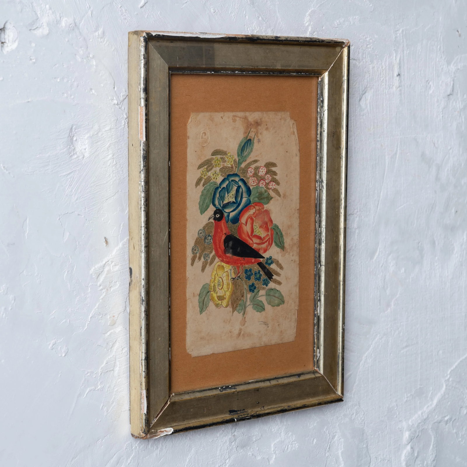 Pennsylvania Fraktur Bird & Flowers, 19th Century - 6