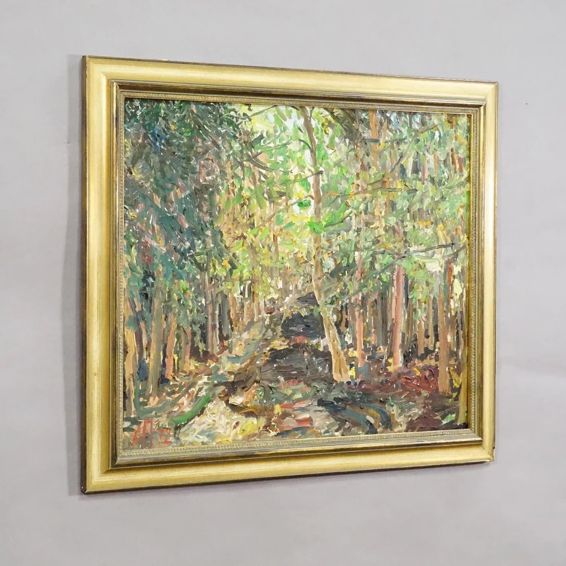 Forest Path – Oil Painting by Alexander Michael, 1972 - 2