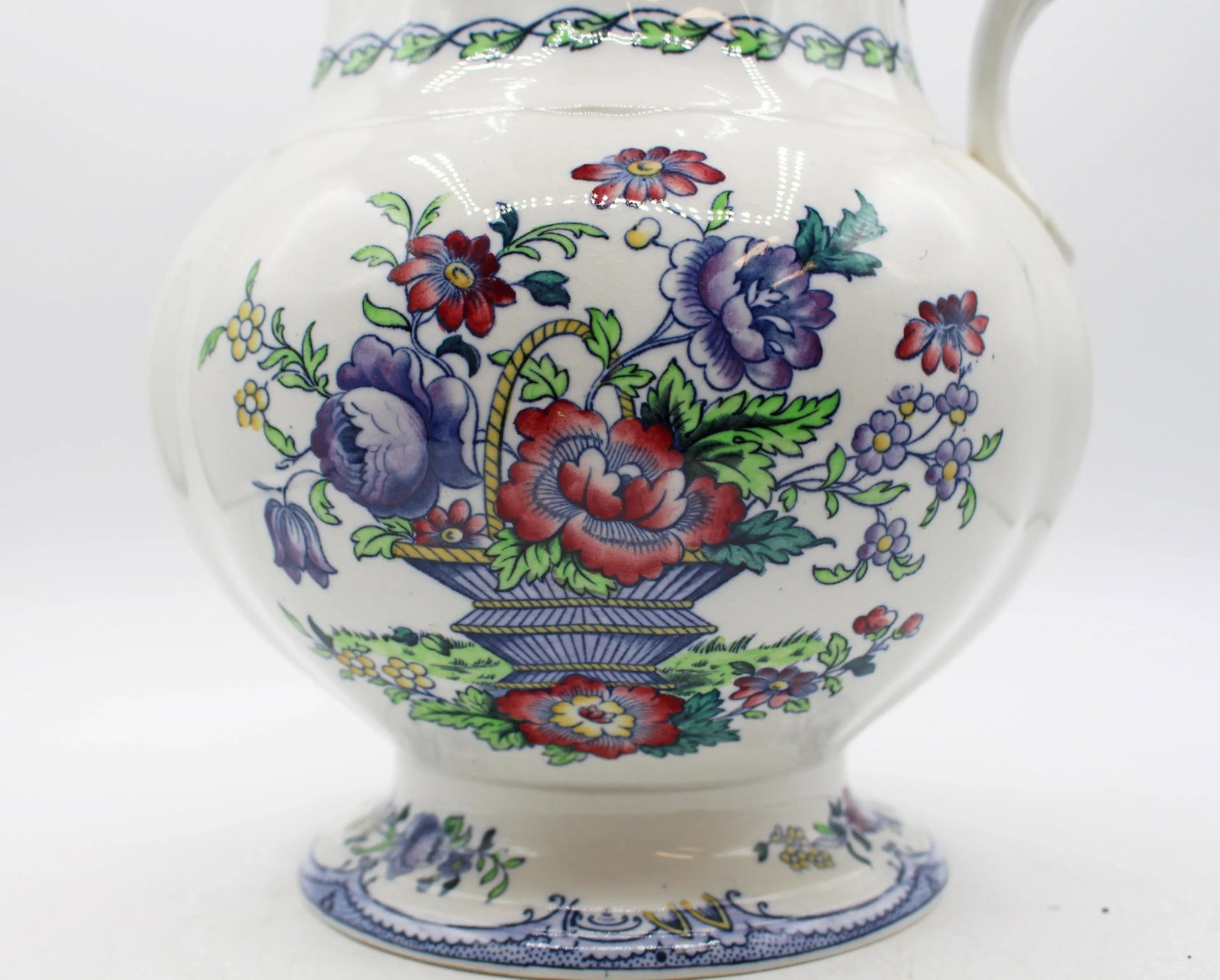 English Copeland Late Spode "Avondale" Water Pitcher - 8