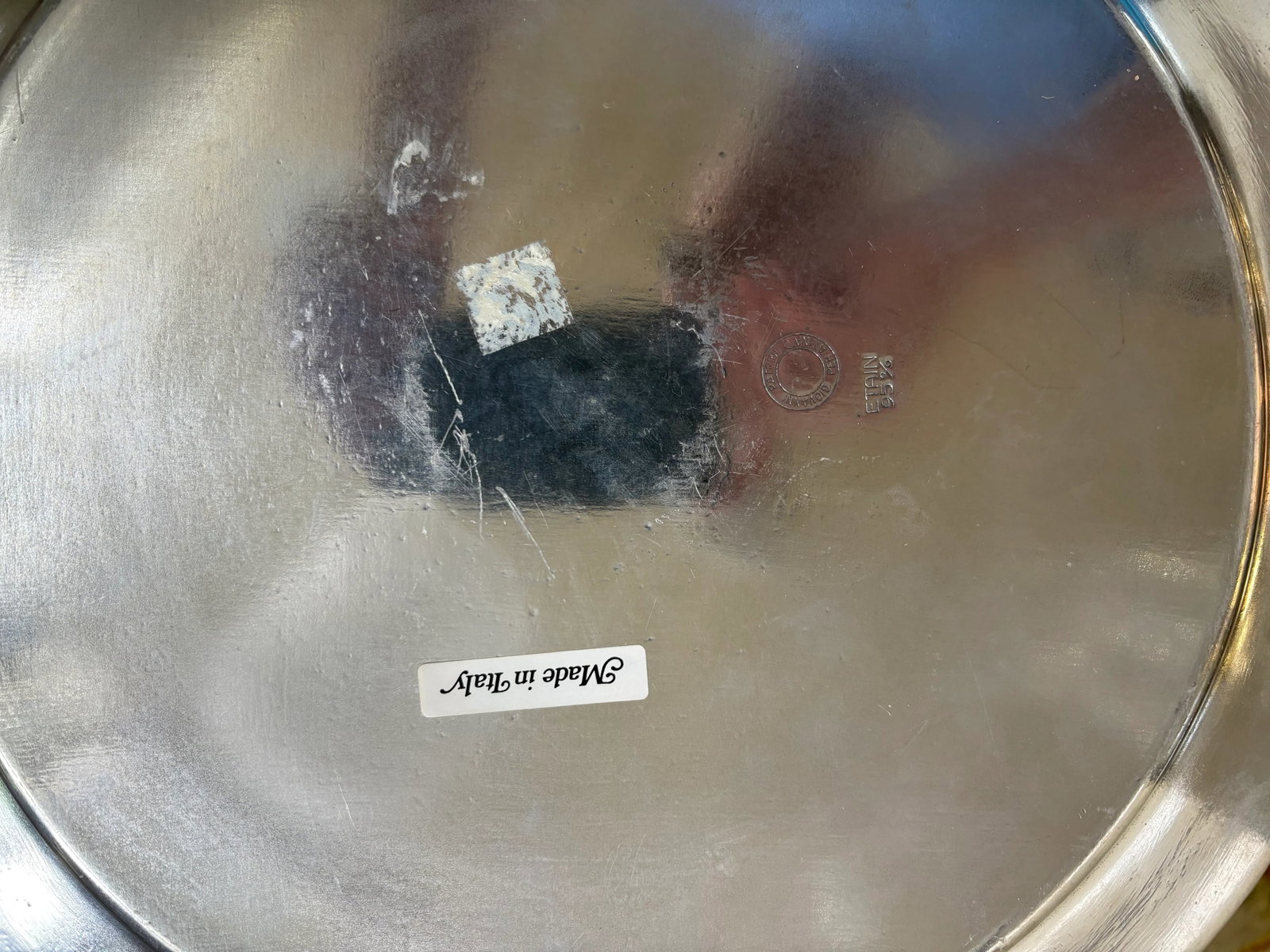 Late 20th Century Italian Tray With a Greek Key Design - 9