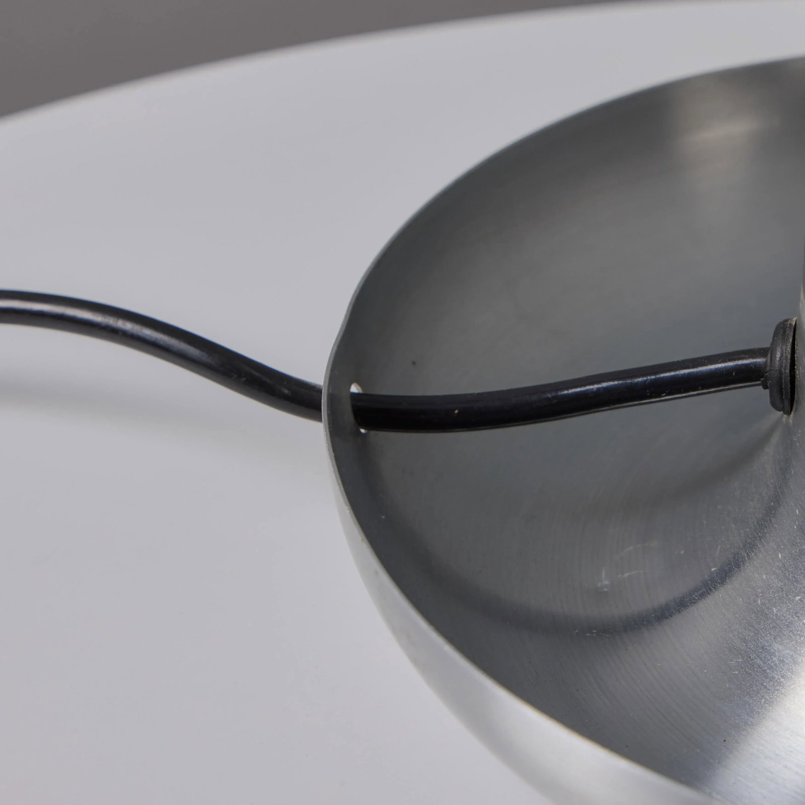1970s Metal & Glass Table Lamp in the Manner of Achille Castiglioni - 10