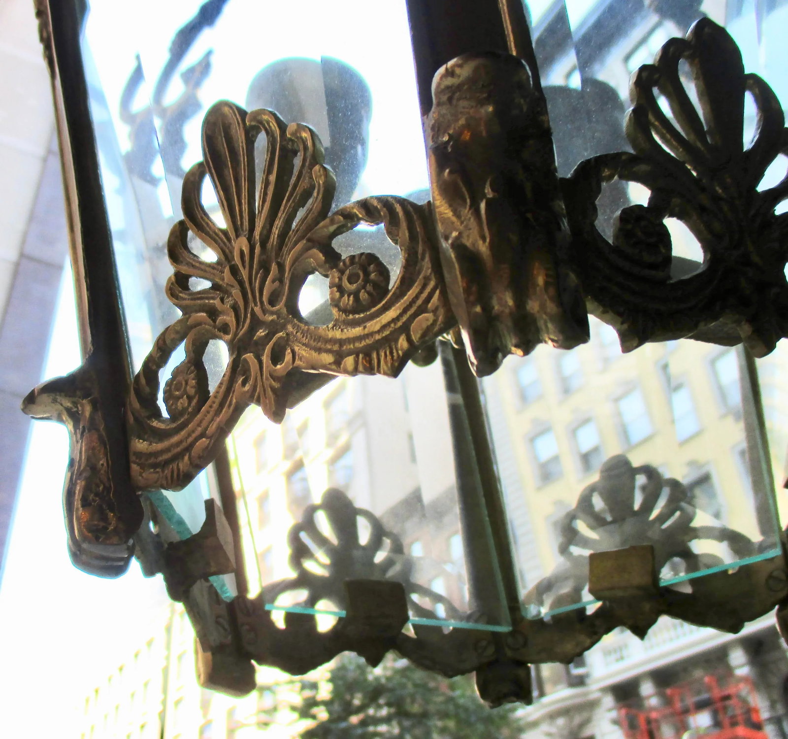 Mid Century French Ormolu Lantern - 12