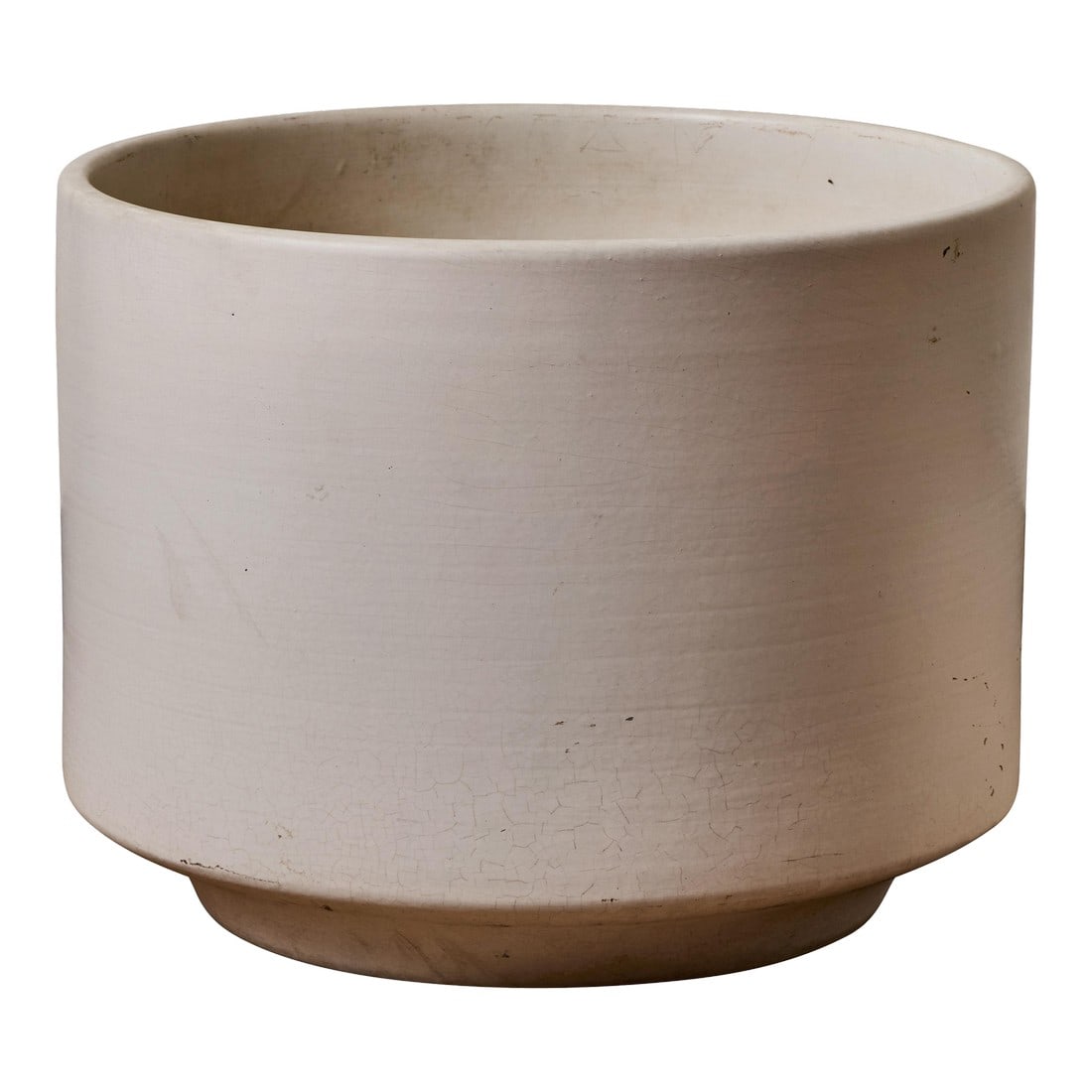 1960s Architectural Pottery White Ceramic Planter Attributed to Lagardo Tackett (1 of 10)