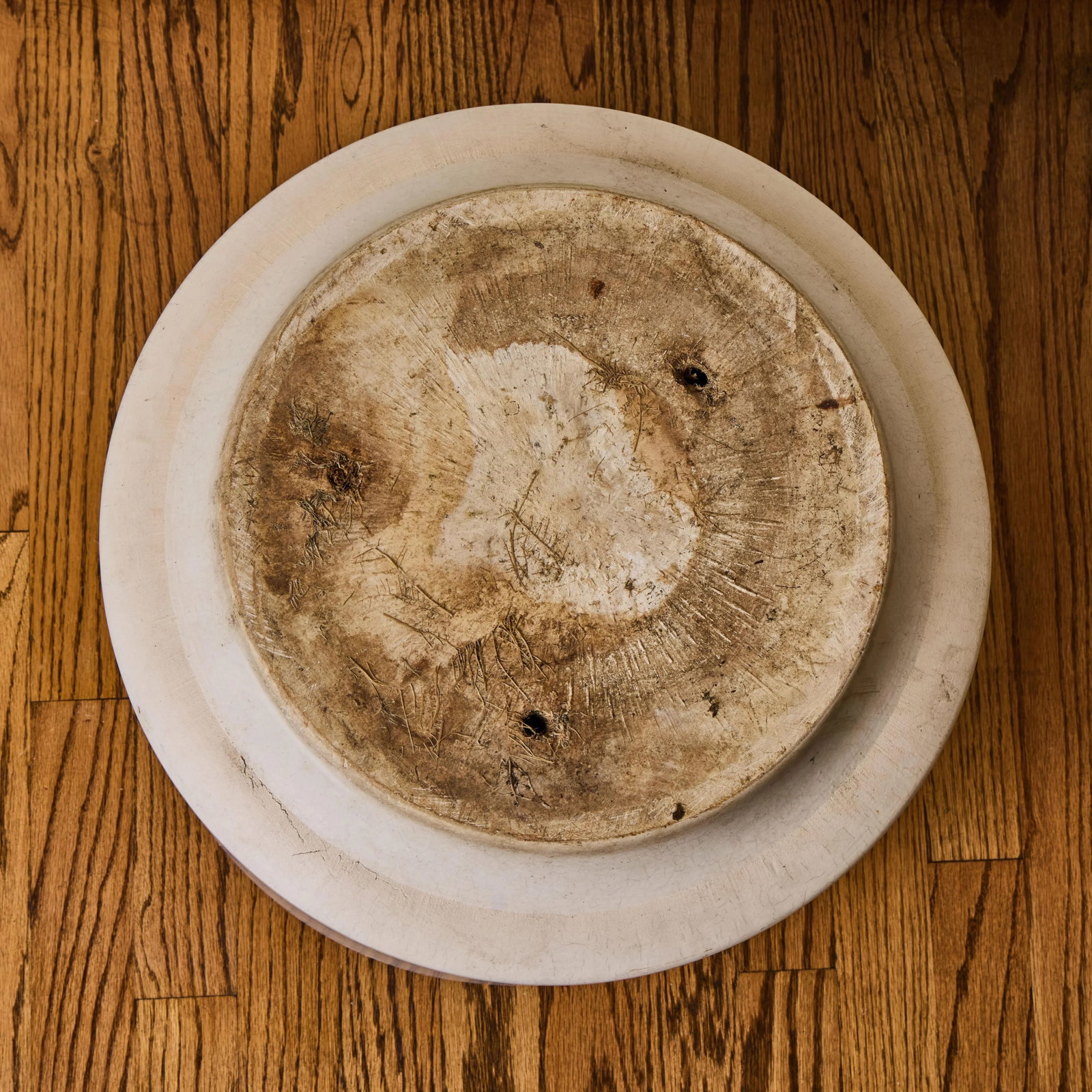 1960s Architectural Pottery White Ceramic Planter Attributed to Lagardo Tackett - 6