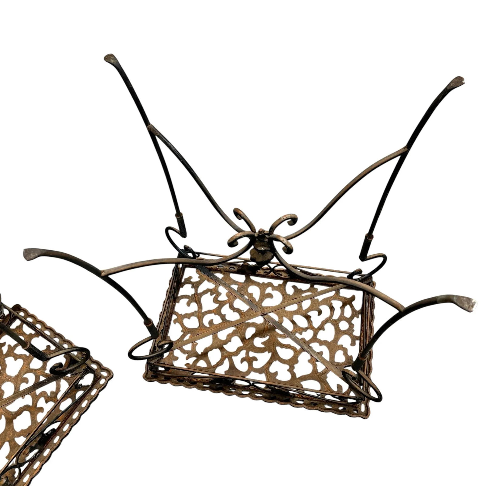 Cast Iron, Garden District, French Style, Side or Drink Table - A Pair - 10