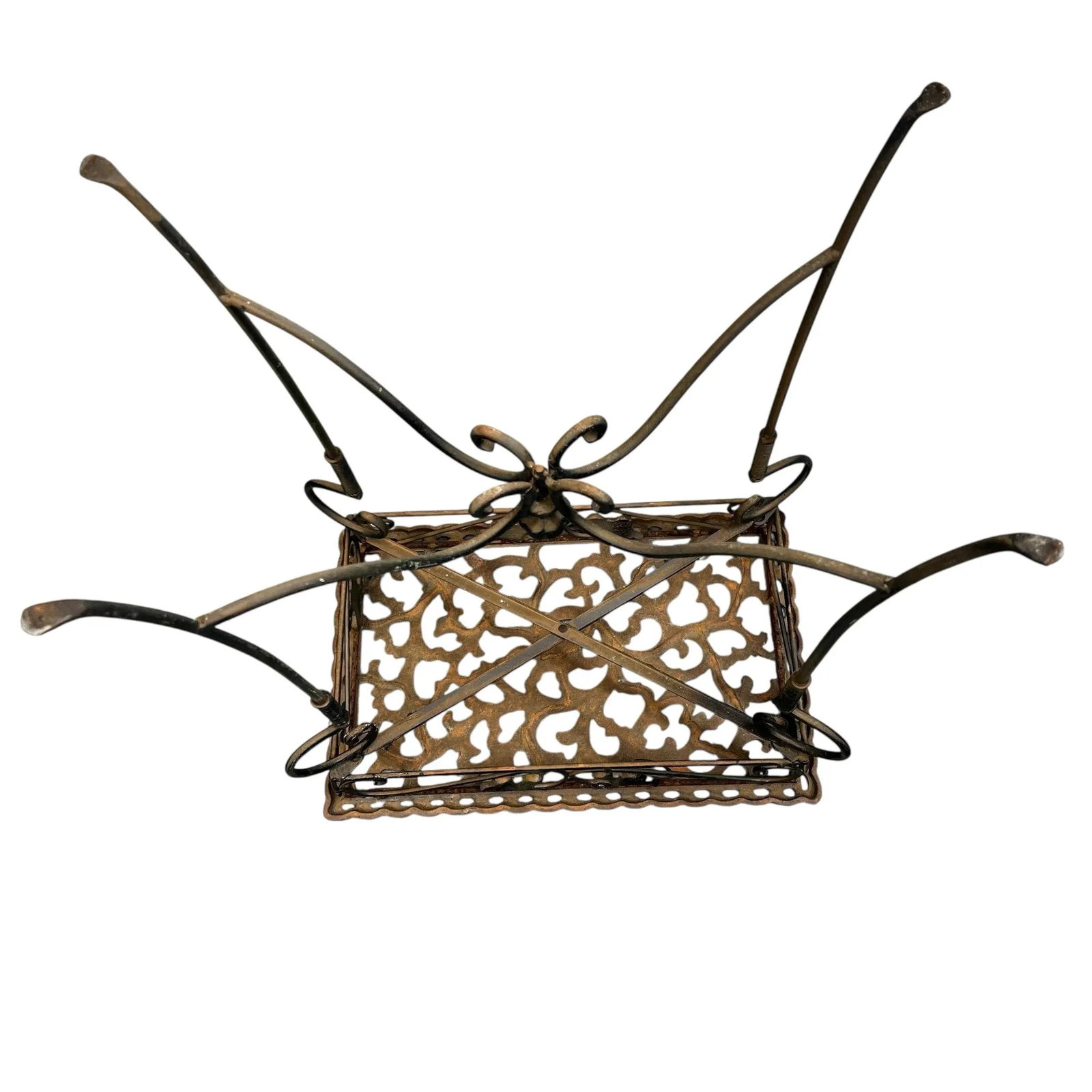 Cast Iron, Garden District, French Style, Side or Drink Table - A Pair - 9